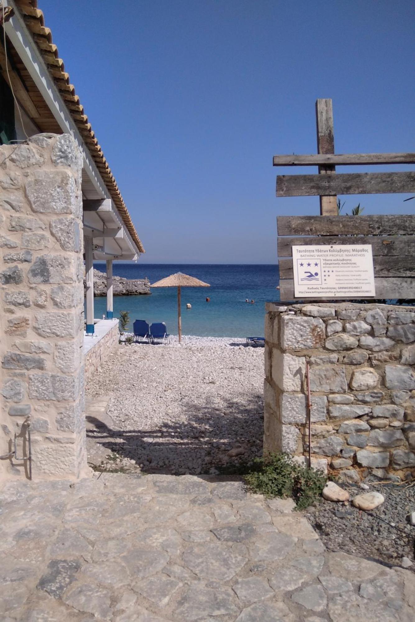Marathos Bay Otel Kokkala Dış mekan fotoğraf